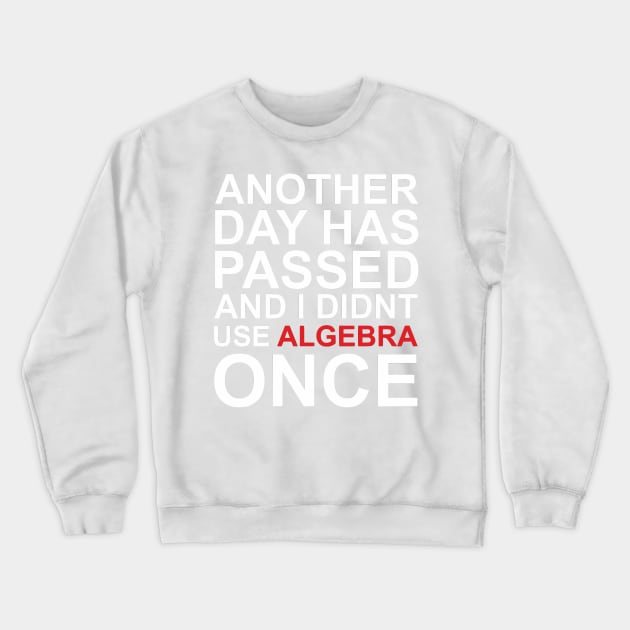 ALGEBRA Crewneck Sweatshirt by GourangaStore